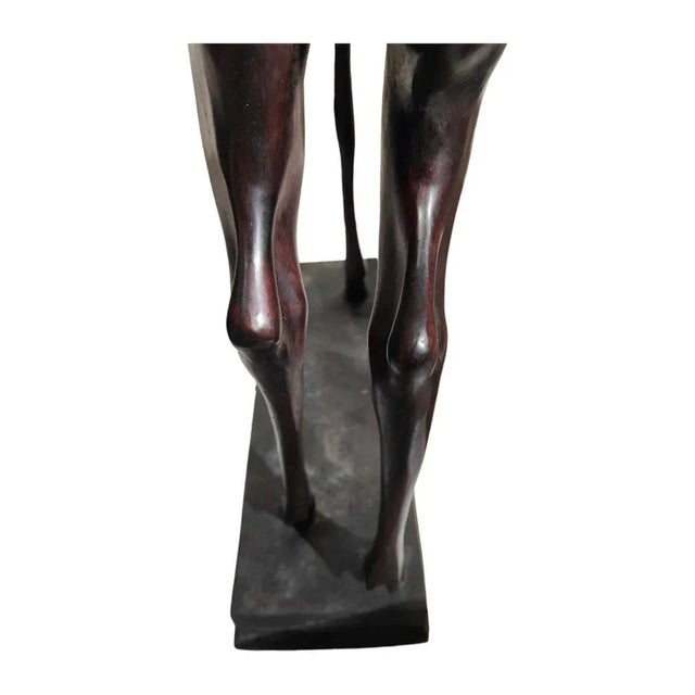 Metal Chiurazzi, Pompeian Herculaneum Deer Figures, 1920, Bronzes, Set of 2 For Sale - Image 7 of 8