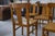 Brown Vintage Beech Bistro Chairs, 1950s, Set of 10 For Sale - Image 8 of 15