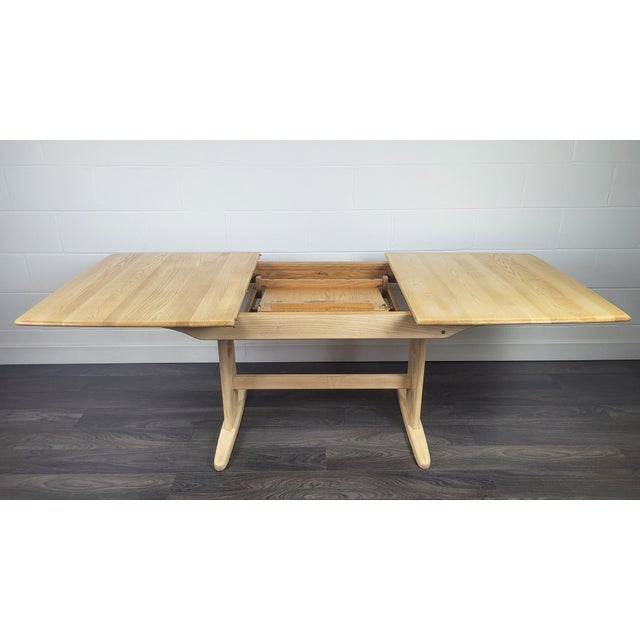 Windsor Extending Dining Table by Lucian Ercolani for Ercol, 2000s For Sale - Image 15 of 18