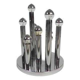 9-Light Ceiling Lamp by Gaetano Sciolari for Boulanger, 1970s For Sale