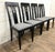 Wood Josef Hoffmann Postmodern Black Ebonized Slot Back Dining Chairs - Set of 4 For Sale - Image 7 of 10