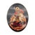 Russian Hand Painted Lacquer Box Depicting St George and the Dragon, 4.5 For Sale - Image 10 of 16