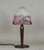 Muller frères A beautiful French art deco lamp in wrought iron around 1925-1930. The excellent forged base holds a...