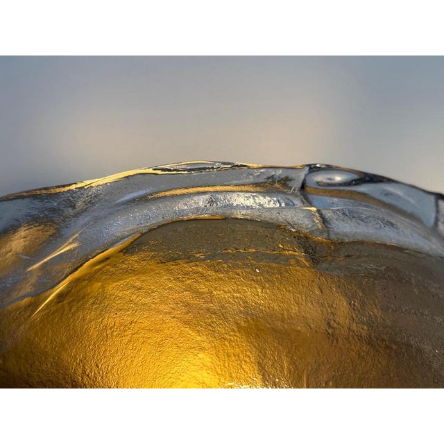 Amber and Clear Murano Glass Wall Light from Kaiser Idell, Germany, 1970s For Sale - Image 13 of 18