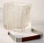Metal Vintage Hoya Glacier Ice Bucket With Textured Ice Glass, Japan, Circa 1960s For Sale - Image 7 of 13