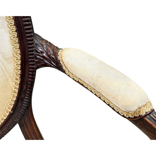 Brown Georgian English Mahogany Salon Chair, 1780 For Sale - Image 8 of 18