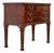 Councill Furniture Georgian Carved Mahogany Buffet Server or Console Table For Sale