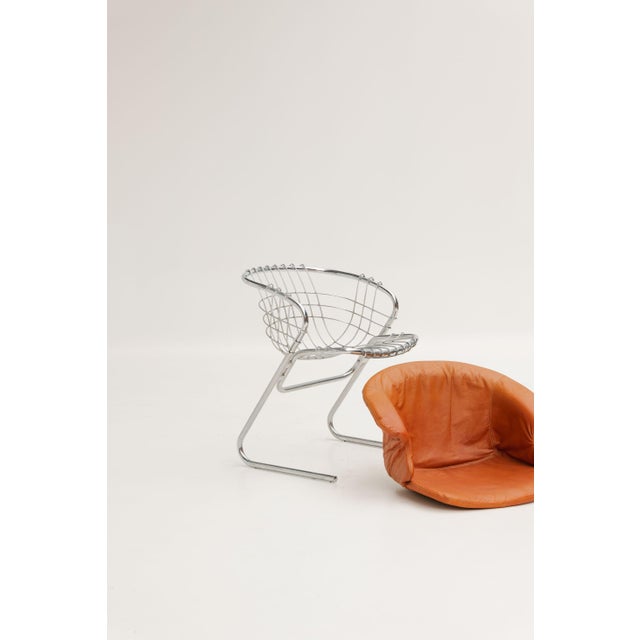 Metal Flynn Dining Chairs by Gastone Rinaldi for Thema, 1970s, Set of 4 For Sale - Image 7 of 14