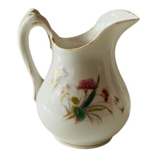 Exceptional Antique French Limoges Creamer by Gerard DuFressis - Mid-19th Century For Sale