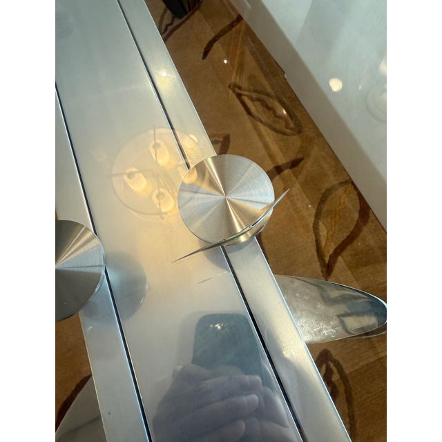 Black Giusi Mastro for Roche Bobois Chronos Dining Table For Sale - Image 8 of 12