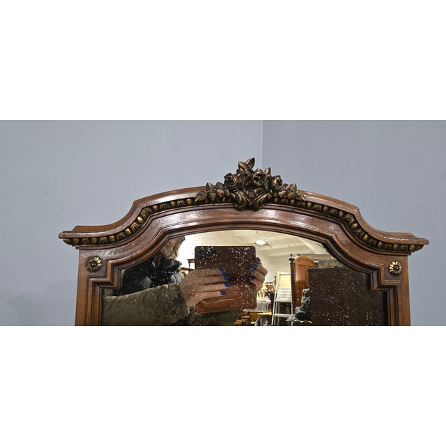 Brown French Dressing Table, 1880 For Sale - Image 8 of 18