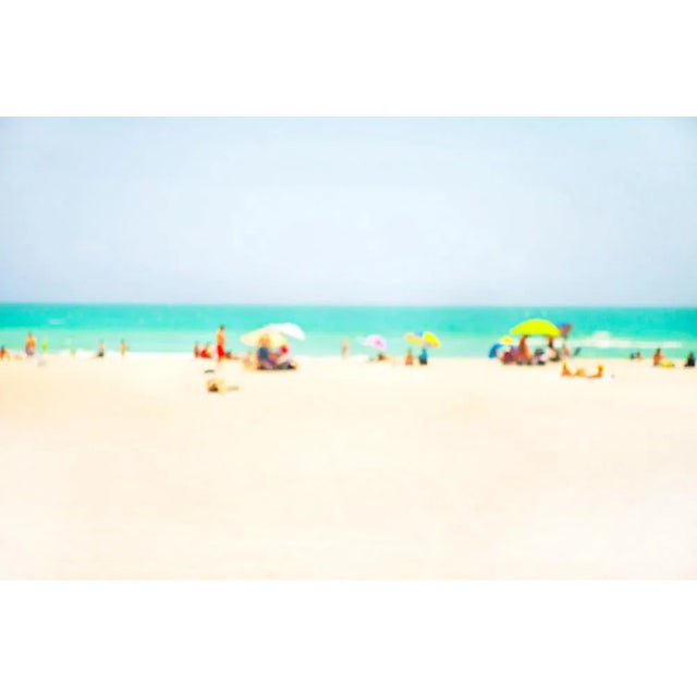 Contemporary Cheryl Maeder "La Mer I" Archival Photographic Watercolor Print For Sale