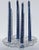 1970s 1970s Orrefors Sweden Orion Crystal Candelabra Designed by Lars Hellsten For Sale - Image 5 of 11