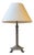 Antique Danish Brass Lion Paw Table Lamp, 1920s For Sale