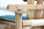 Primitive Adirondack Captain's Chairs - Pair With Woven Geometric Cushions For Sale - Image 9 of 11