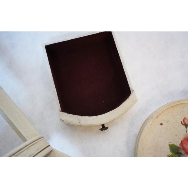 Round Side Table With Drawer and Removable Tray Top For Sale - Image 14 of 14