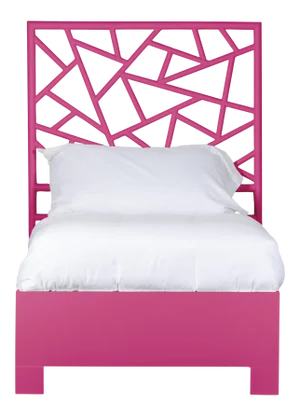 Tiffany Bed Twin - Bright Pink