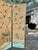Chinese 19th Century Chinese Hand Painted Silk 6-Panel Wallpaper Floor Screen Mounted as a Pair For Sale - Image 3 of 12
