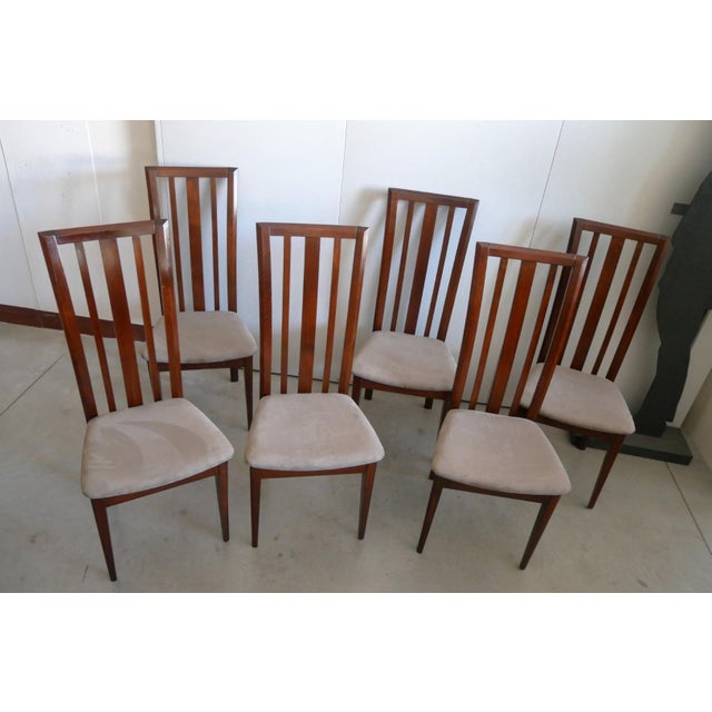 Vintage Dining Chairs in Beech, 2010s, Set of 6 For Sale - Image 9 of 13