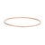 Chic vintage bangle bracelet crafted in 19 karat Portuguese rose gold (circa 1980s). Simple and elegant, the bangle is...