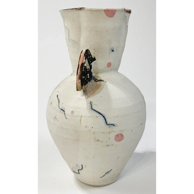 Vintage Hand-Painted Pottery Urn* For Sale - Image 4 of 12