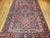 Antique Heriz Karajah Rug, Hand-Knotted Wool, Geometric Medallion Pattern, Brick-Red & Navy, 9x12 For Sale - Image 4 of 17