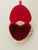 Cute small ting box Sailors Valentines vintage sea shell encrusted souvenir.