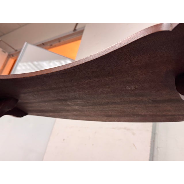 Elsie De Wolfe Style Kidney Shape Reading/Alter Table, Antique For Sale - Image 12 of 12