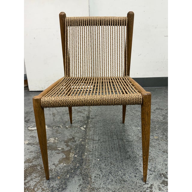 Contemporary Brownstone Furniture Montauk Solid Wood Side Chair For Sale - Image 3 of 12