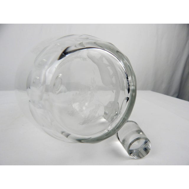 Transparent 1960s Queen Lace Elephant Decanter For Sale - Image 8 of 9