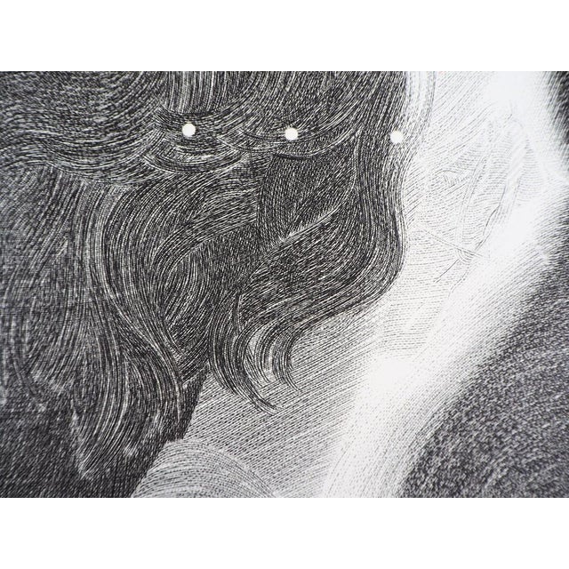 Sonja Hopf, Face, 1994, Original Engraving For Sale - Image 3 of 6