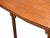 Wood Mid 20th Century Scandinavian Modern Banquet Restored Dining Table For Sale - Image 7 of 10