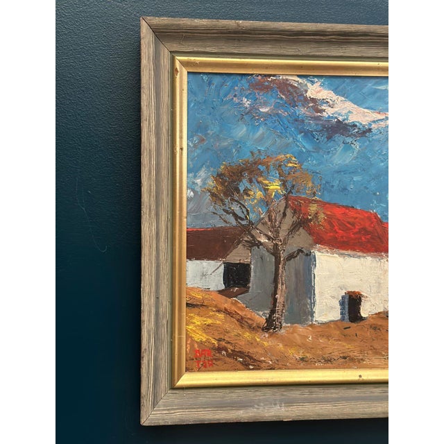 Bartja Björklund, Barn, 1960s, Oil on Panel, Framed For Sale - Image 11 of 18