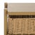 Contemporary Rozalyn 2 Drawer Accent Table in Desert Brown For Sale - Image 3 of 9