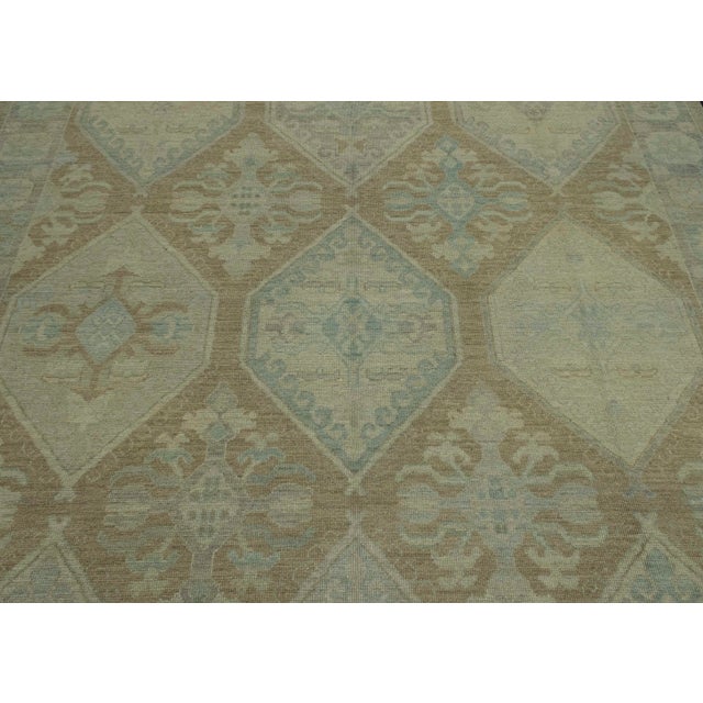 Turkish Oushak Rug 9'3" x 12'6" #18631 For Sale In Houston - Image 6 of 8