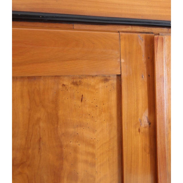 19th Century German Cherrywood Wardrobe For Sale - Image 18 of 18