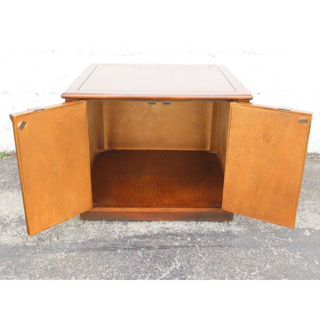 Sears Pacesetter Mid Century Modern Nightstand Side End Lamp Table Commode 6314 For Sale - Image 10 of 12