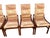 Campaign Henredon Campaign Scene 1 Oak Dining Chairs Set 6 For Sale - Image 3 of 18