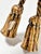 Vintage Italian Gilt Metal Rope & Tassel Curtain Tiebacks, Pair For Sale In Louisville - Image 6 of 8