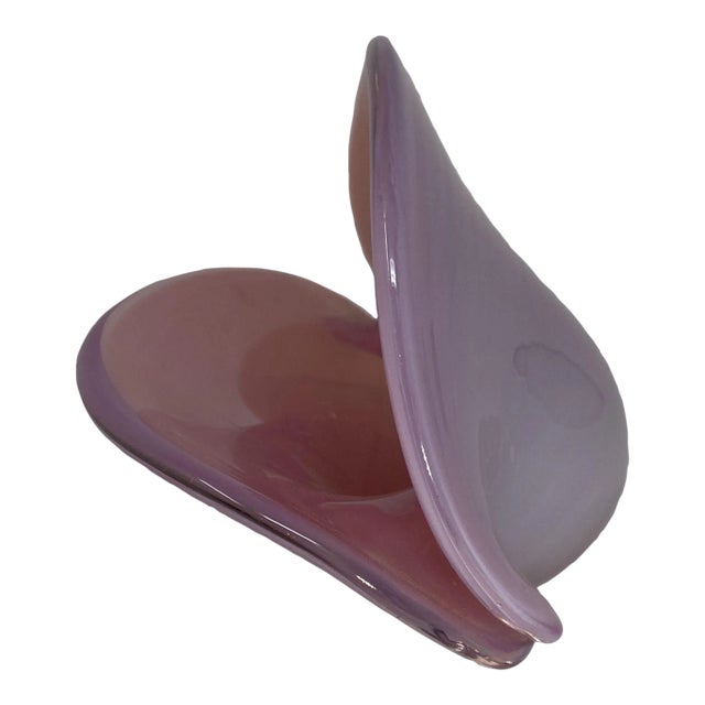 Vintage Clamshell Murano Glass For Sale