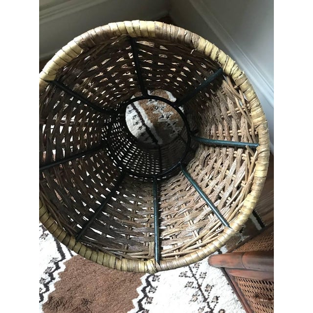 Vintage Rattan Vase Chairish