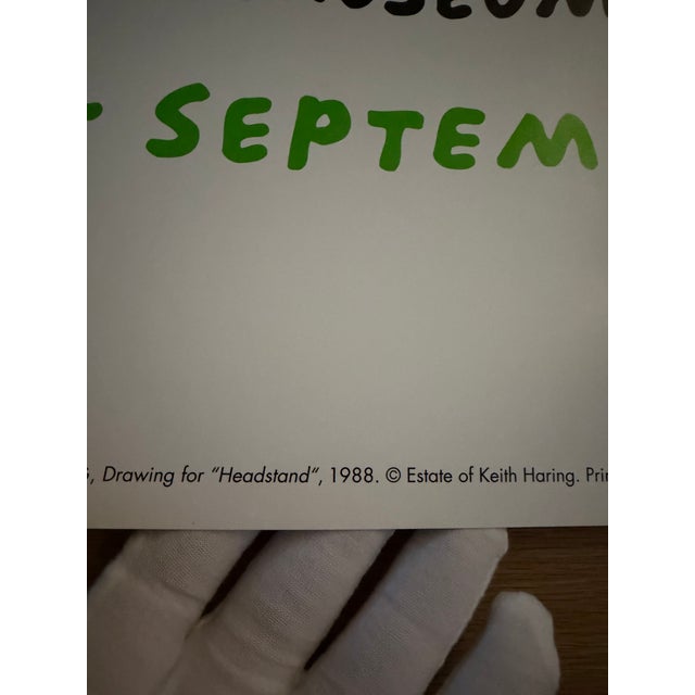 Keith Haring, Drawing for Headstand, 1988, Print For Sale - Image 6 of 9