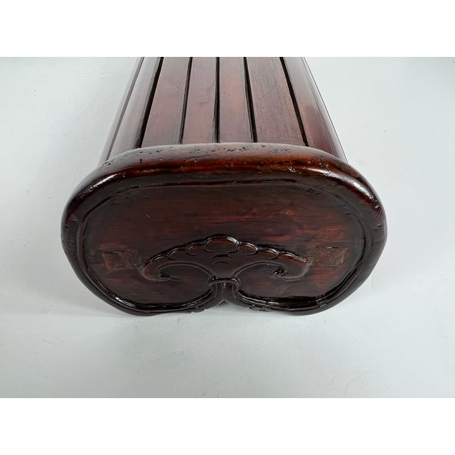 Early 21st Century Vintage Chinese Bamboo Headrest for Summer Time For Sale - Image 5 of 9