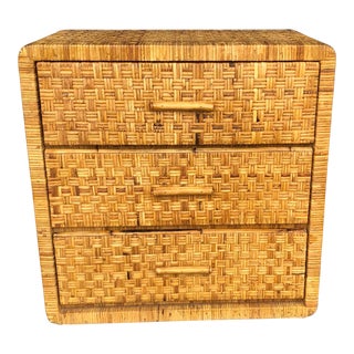 Vintage Used Rattan Dressers And Chests Of Drawers Chairish