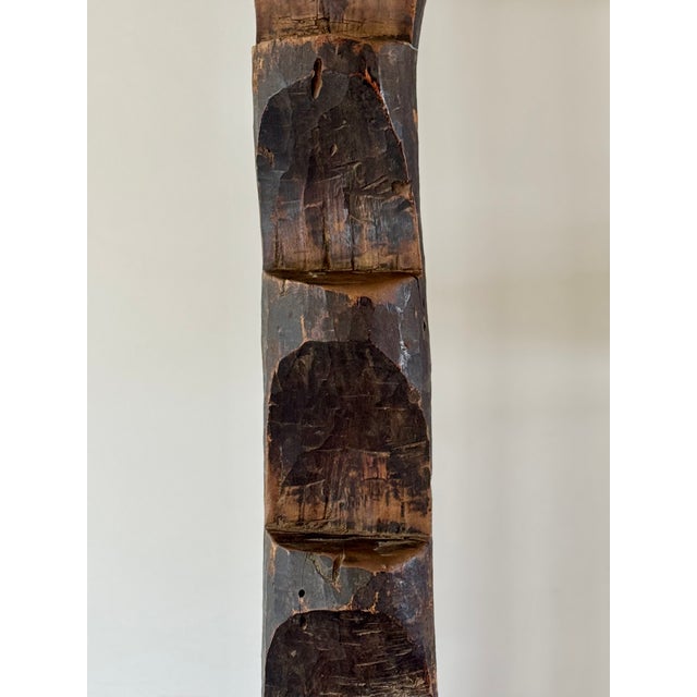 Tribal 20th Century Dogon Wooden Ladder For Sale - Image 3 of 11