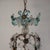 Pendant Lamp in Blue and Clear Crystal, 1930s For Sale - Image 16 of 18