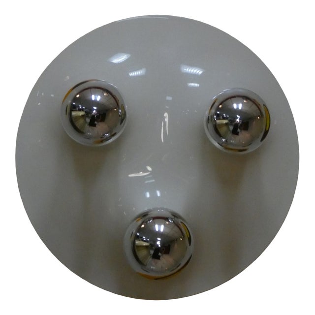 Triteti Ceiling Lamp by Vico Magistretti for Artemide, Italy, 1960s For Sale