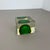 Murano Green Glass Sommerso Block Cube Ashtray from Flavio Poli, Italy, 1970s For Sale - Image 17 of 18
