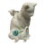Belleek Pottery "Floral Treasures Cat and Kittens" Figurine For Sale