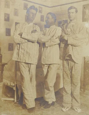 Vintage Photograph Guys in Pajamas & Pinups
